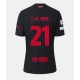 Barcelona Frenkie de Jong #21 Replike Gostujuci Dres 2024-25 Kratak Rukav